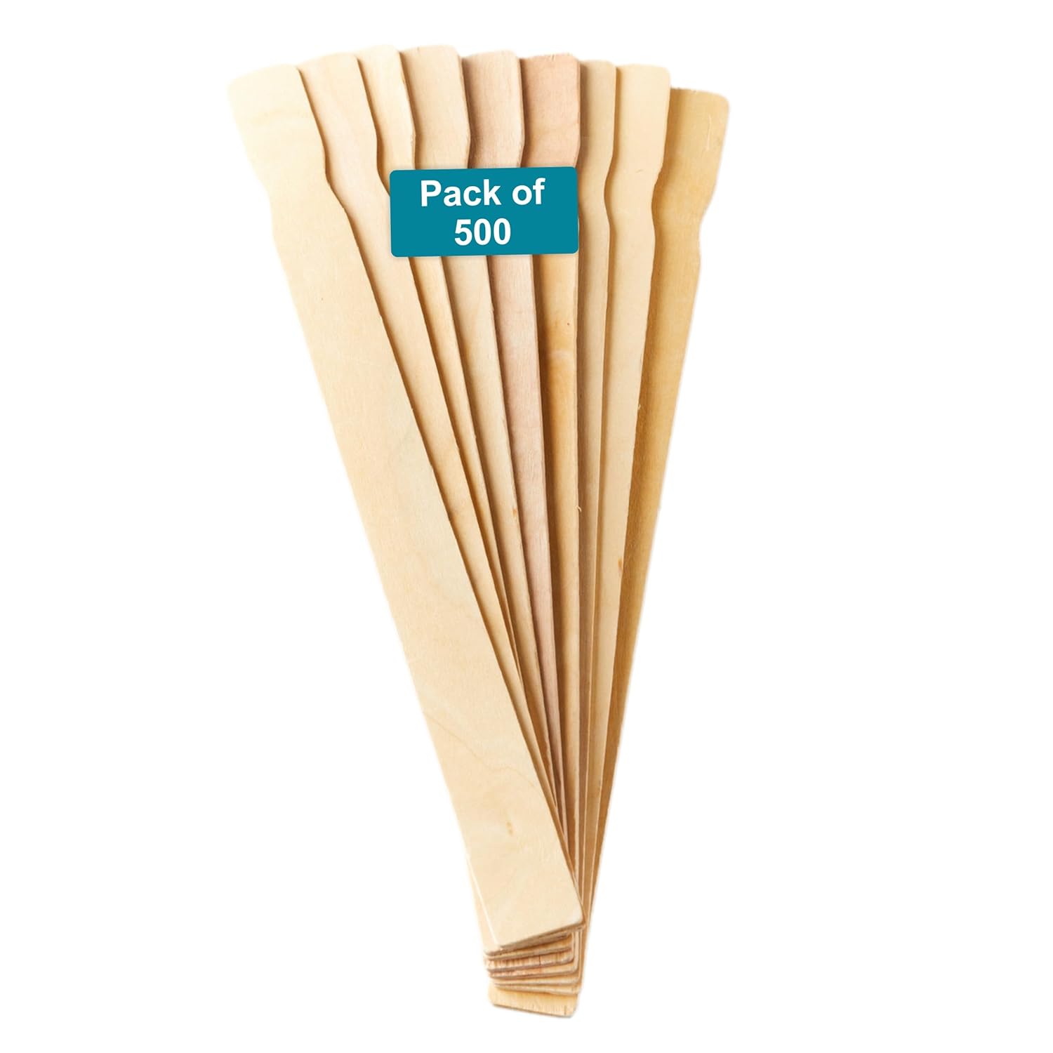 14 Wooden Paint Paddles for Mixing Sticks - Pack of 500ct