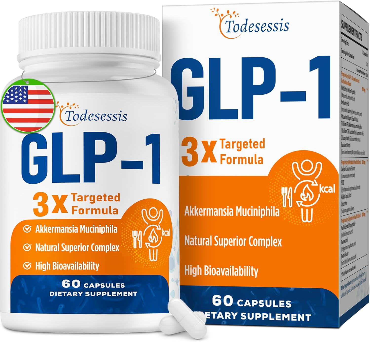 GLP-1 Supplement for Women with Probiotics for Gut Health