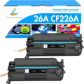 26A Toner Cartridge for HP Printer - 2 Pack High Yield