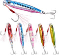 Micro Shore Jigging Lure 30g 5PCS Pack - Fast Sinking Metal Spoons
