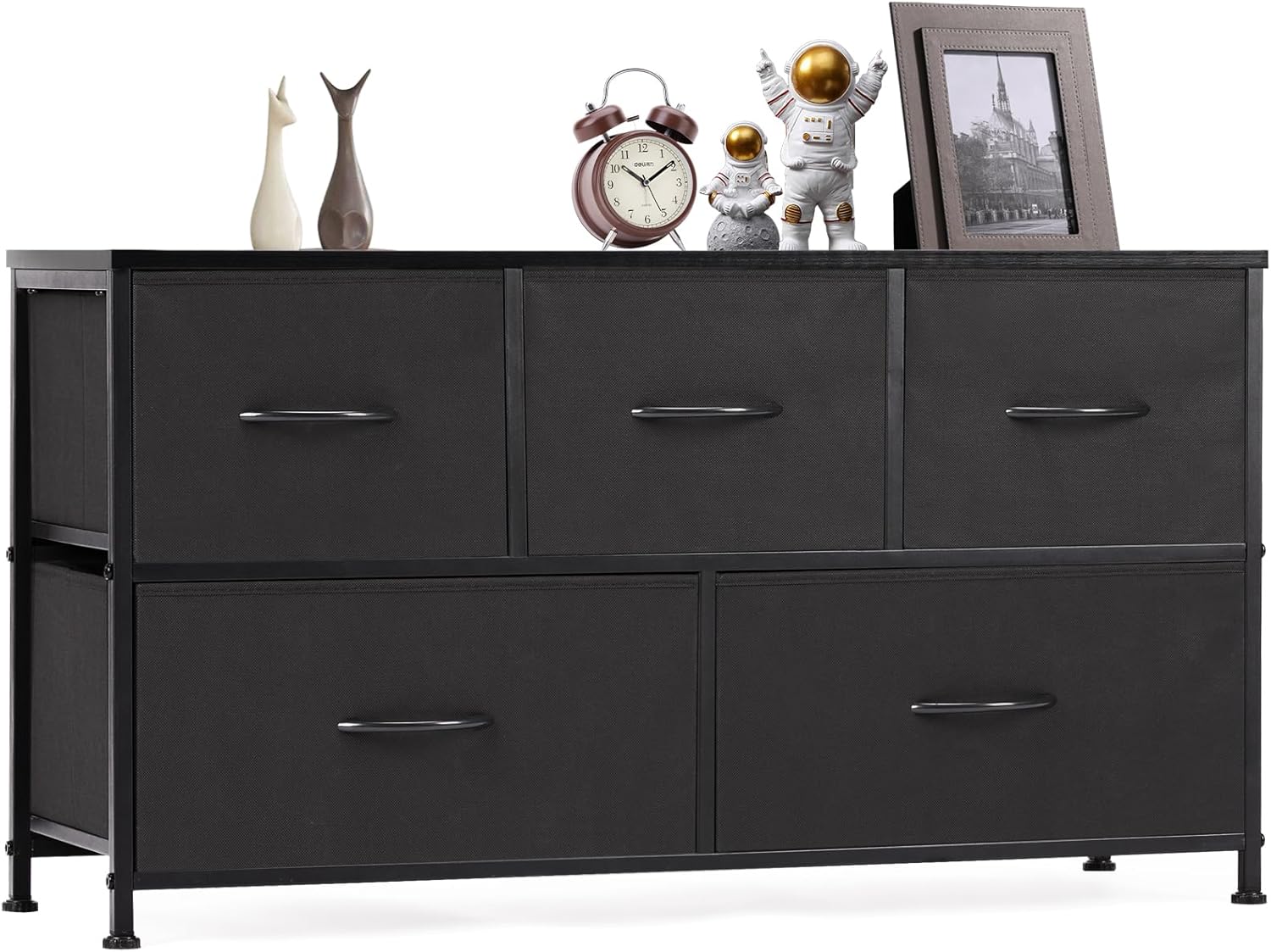OLIXIS 5 Drawers Dresser for Bedroom and Living Room Storage