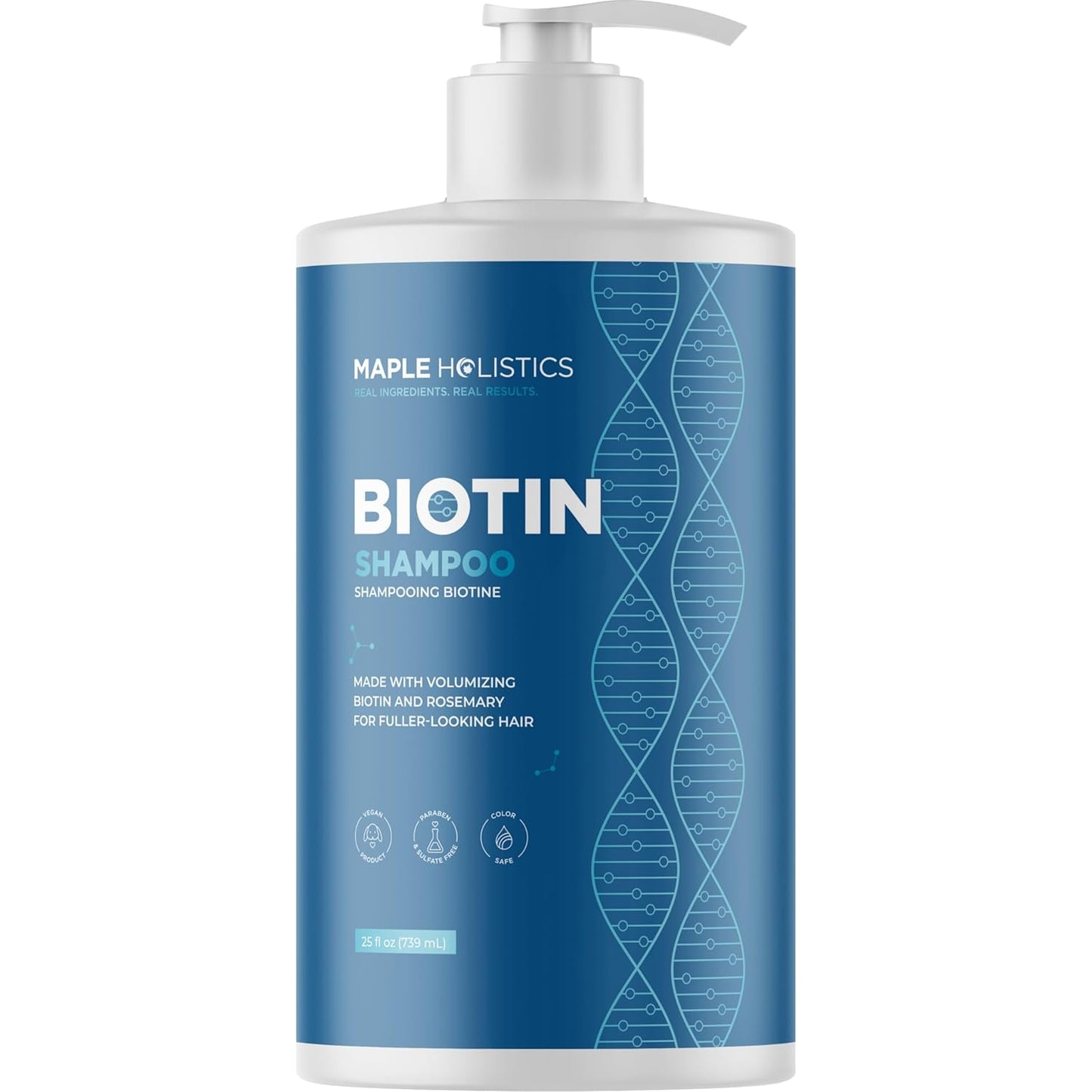 Rosemary and Biotin Shampoo for Thinning Hair - Vegan Formula