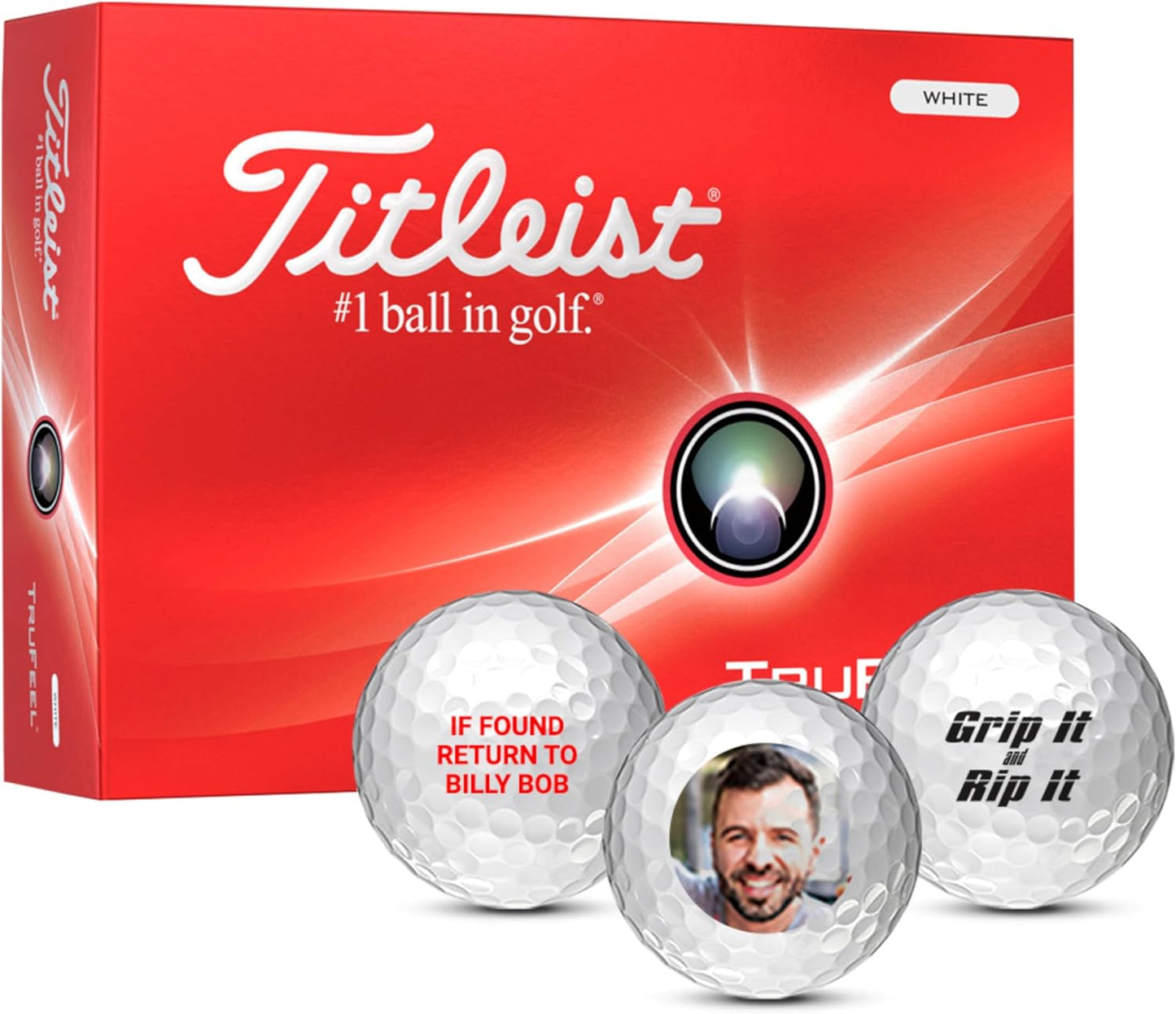 Titleist TruFeel Custom Golf Balls for Personalized Performance