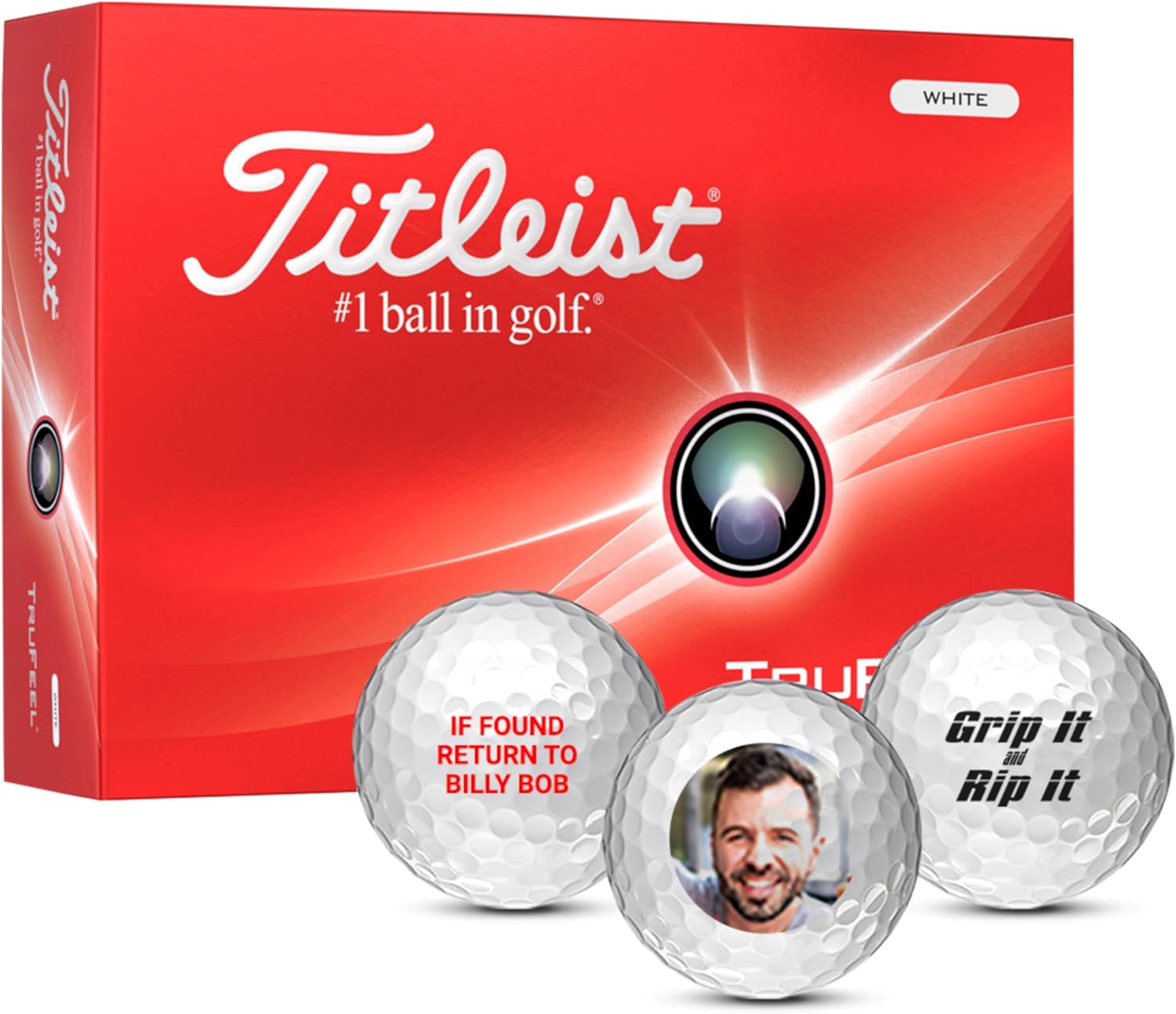 Titleist TruFeel Custom Golf Balls for Personalized Performance