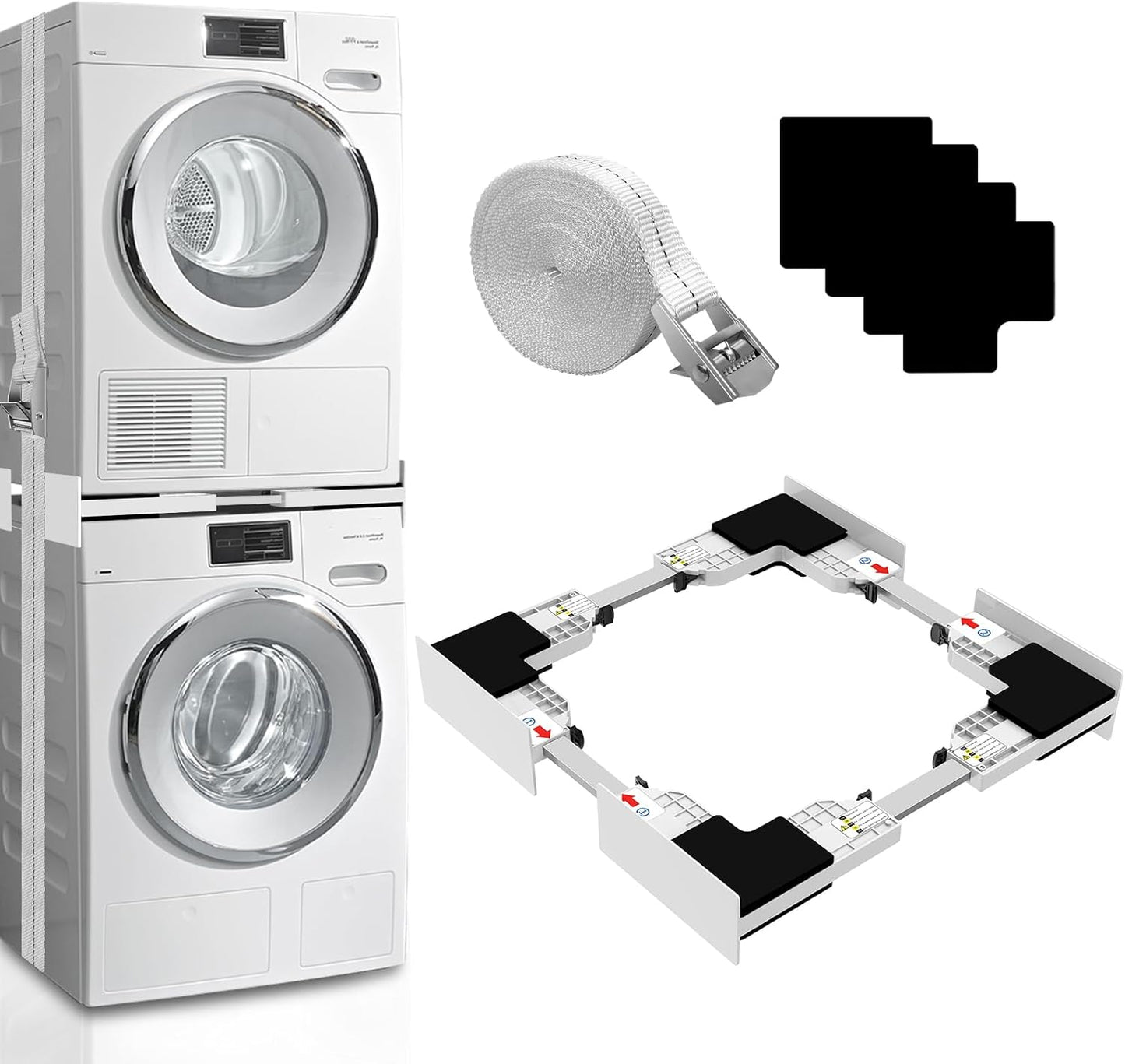 Upgrade Washer Dryer Stacking Kit for Small Space Solutions
