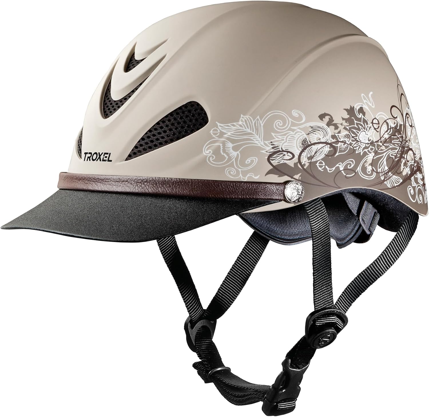 Troxel Black Duratec Dakota Helmet for Equestrian Comfort and Style