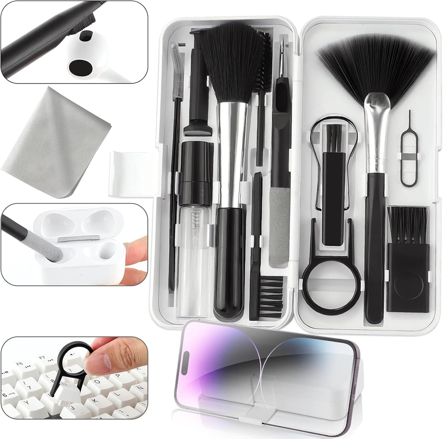 CRYSFIY 18-in-1 Electronic Cleaning Kit