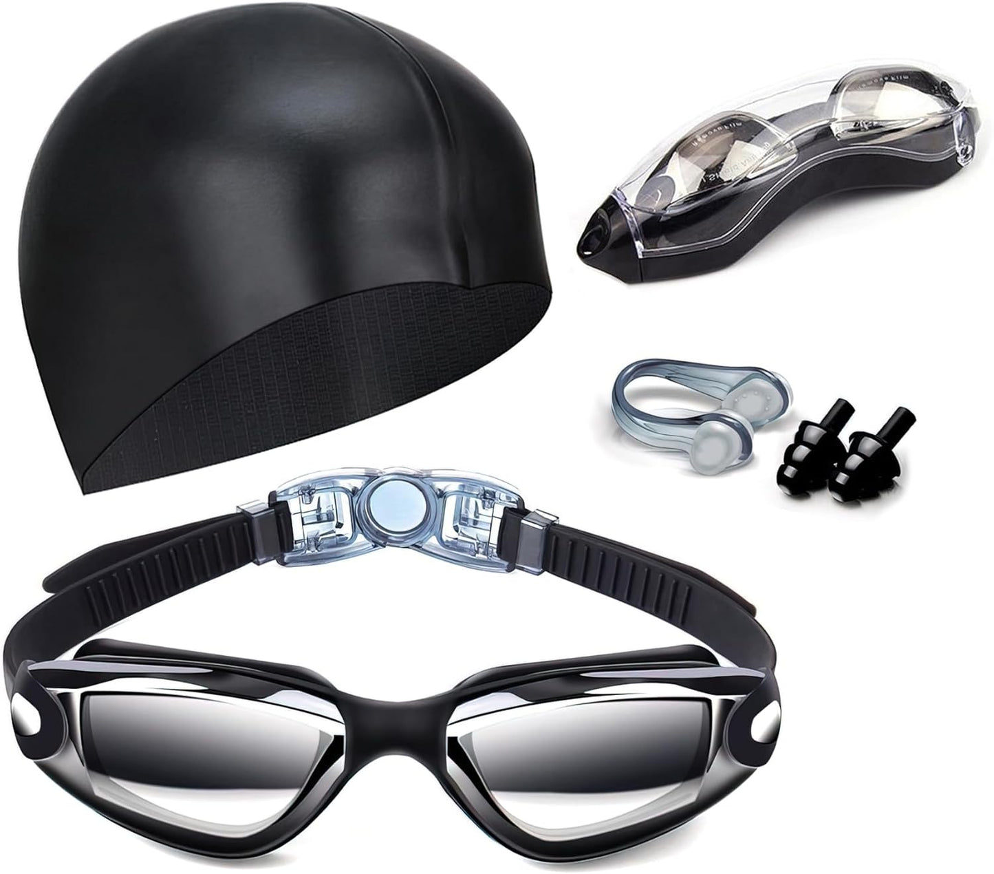 Hurdilen Swim Goggles Set - Leaking-Free Fun!