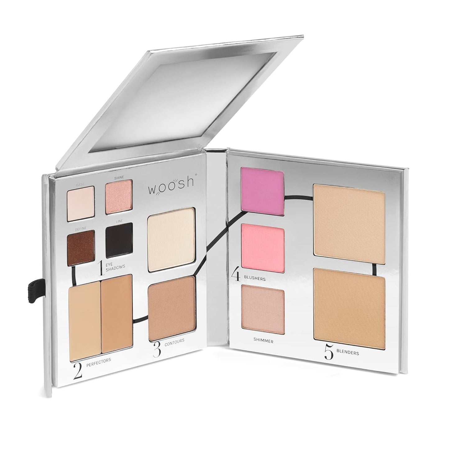 Woosh Beauty Fold Out Face Makeup Palette for Effortless Looks