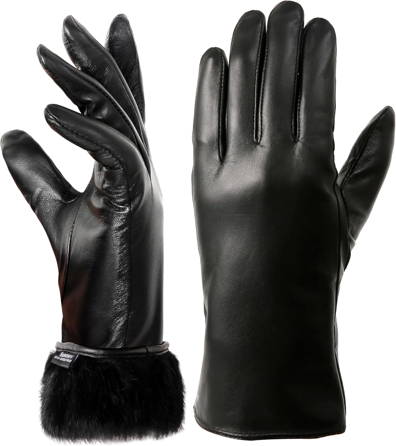 SnugTouch Leather Gloves by VIKIDEER