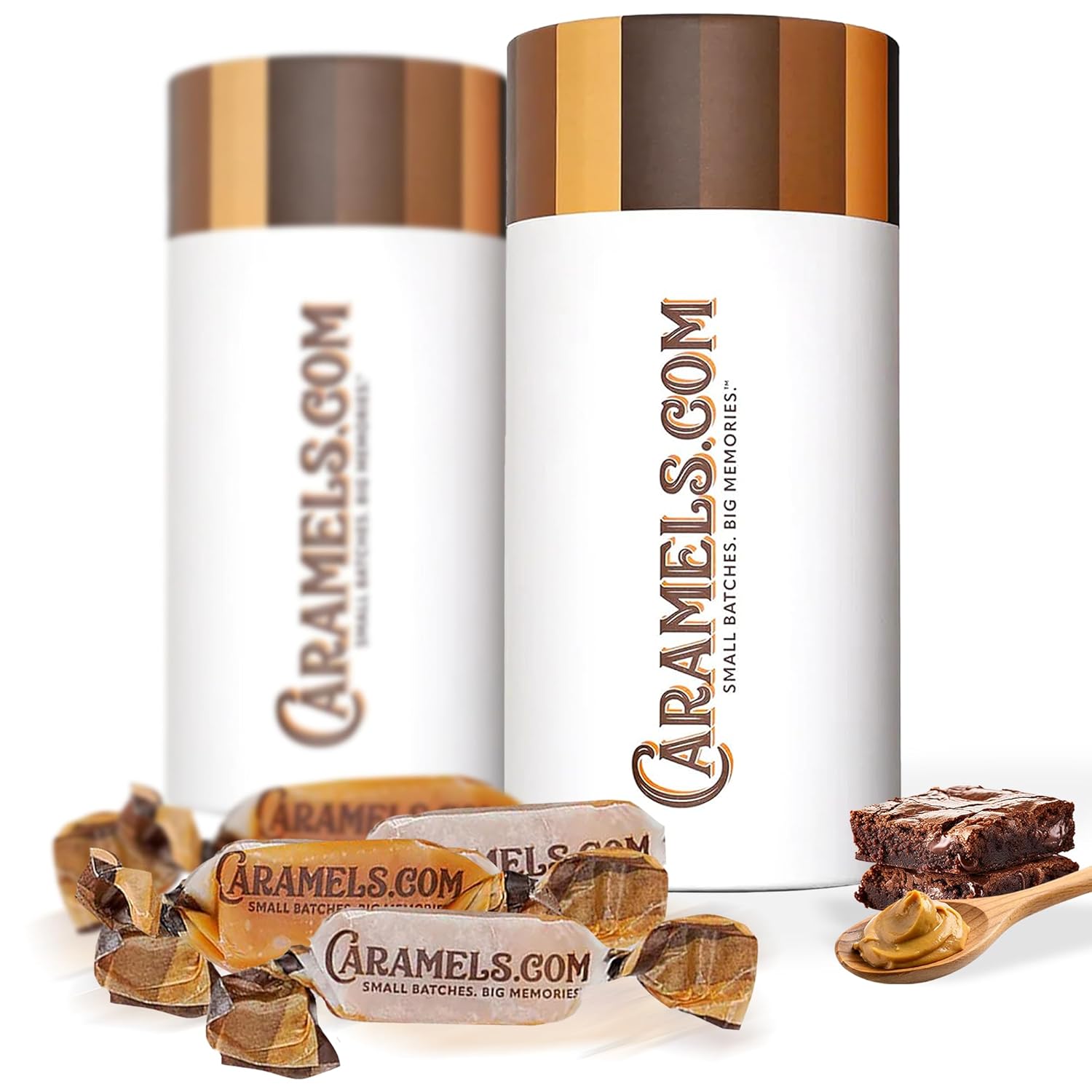 Chocolate Caramels and Creamy Peanut Butter Duo Pack Treats