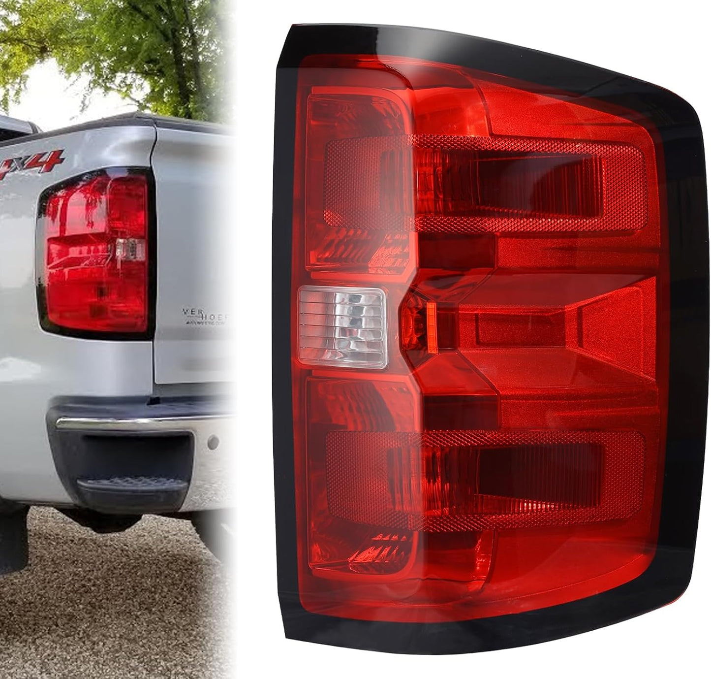 Boine Tail Light Assembly for 2014-2018 Chevy Silverado Models