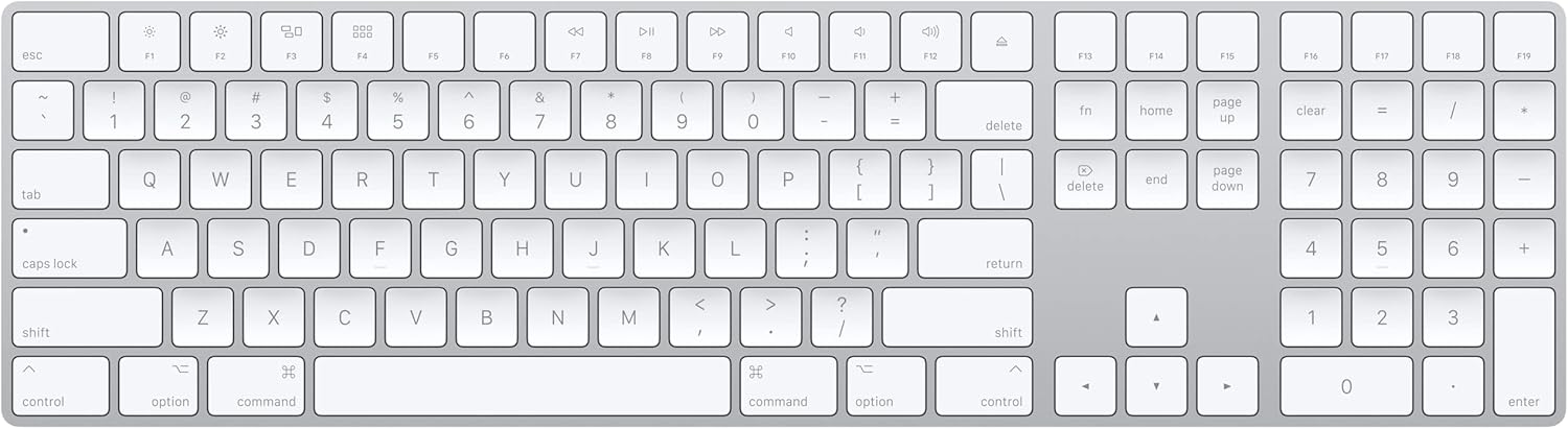 Apple Magic Keyboard: Wireless, Rechargeable for Mac, iPad, iPhone