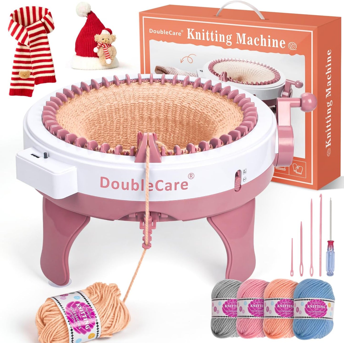 Knitting Machine 48 Needles for Quick and Easy Weaving Fun