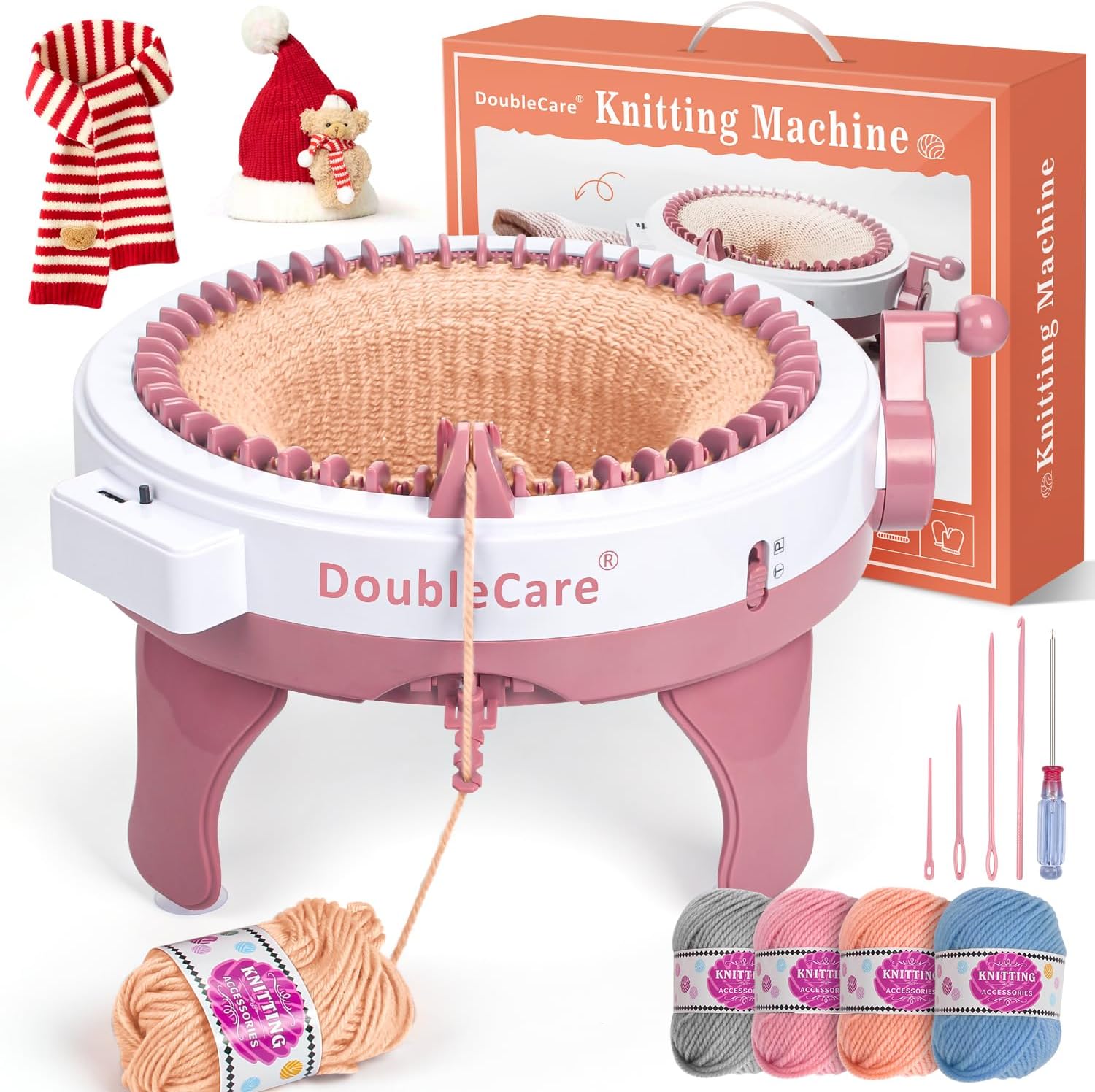 Knitting Machine 48 Needles for Quick and Easy Weaving Fun