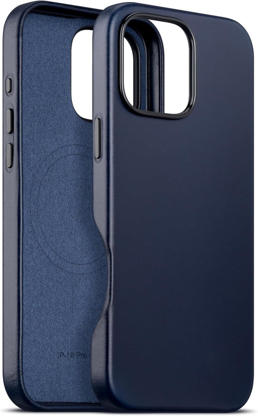 Elegant Leather Case for iPhone 16 Pro Max with MagSafe Support