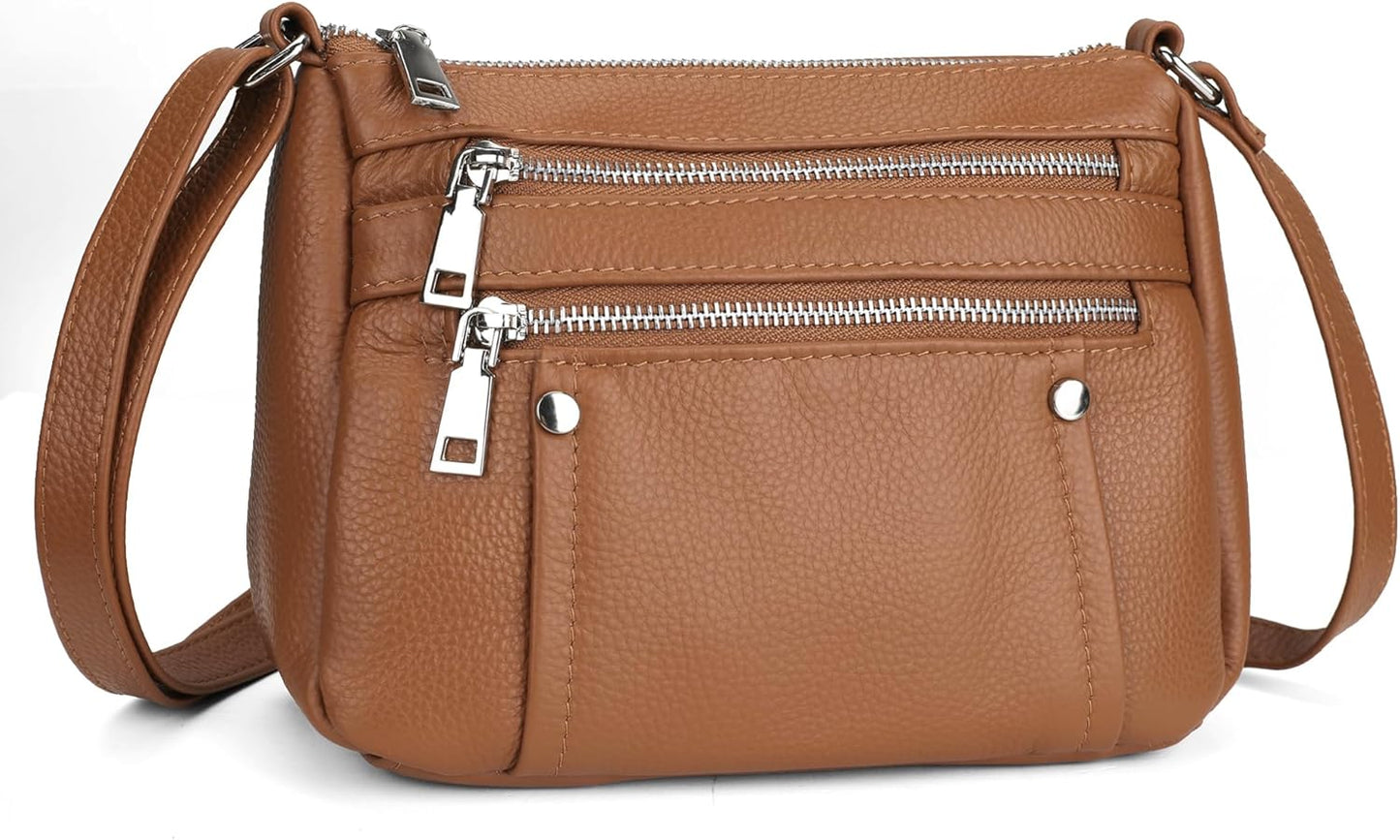 Befen Genuine Leather Wristlet Clutch Wallet for Women