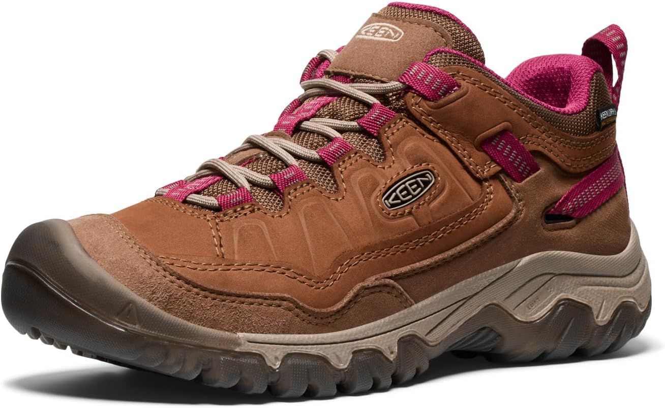 KEEN Women's Targhee 4 Waterproof Hiking Shoes for Comfort