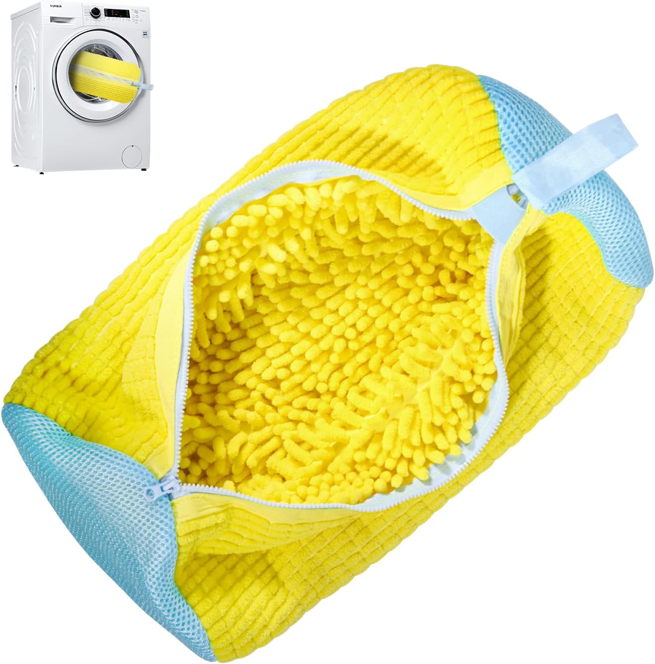 Durable Shoe Washing Bag for 360 Cleaning