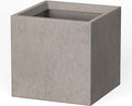 Kante 10 Inch Square Concrete Planter - Weathered Modern Style