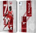 Arsenal FC Bukayo Saka Leather Wallet Case for iPad Air 11