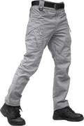 TACVASEN Men's Tactical Pants 9 Pockets Cargo - Lightweight Water