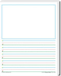 Teacher Created Resources Story Paper 360 Sheets - Beginner Writing