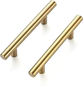 Ravinte 55 Pack 6 inch Brushed Brass Cabinet Pulls for Kitchen