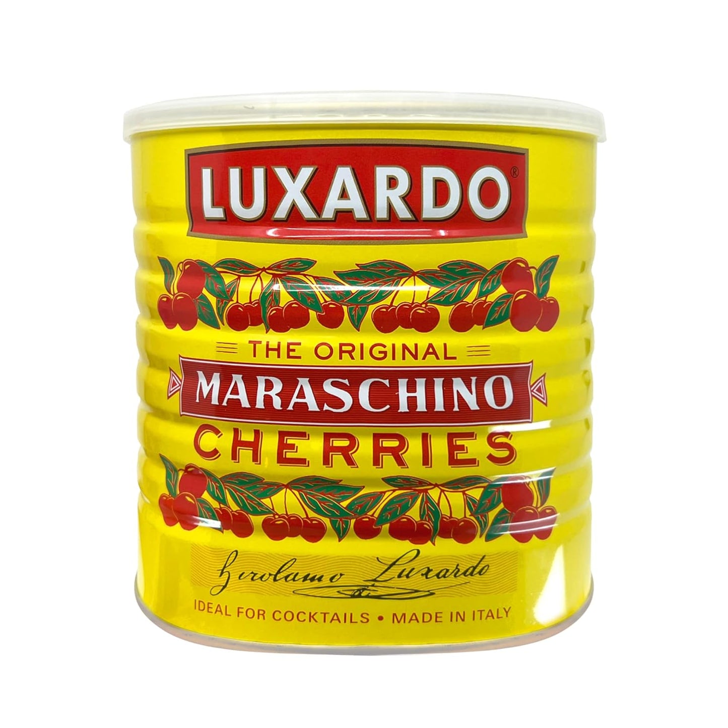 Luxardo Maraschino Cherries for Cocktails & Desserts, 6.6 Lbs