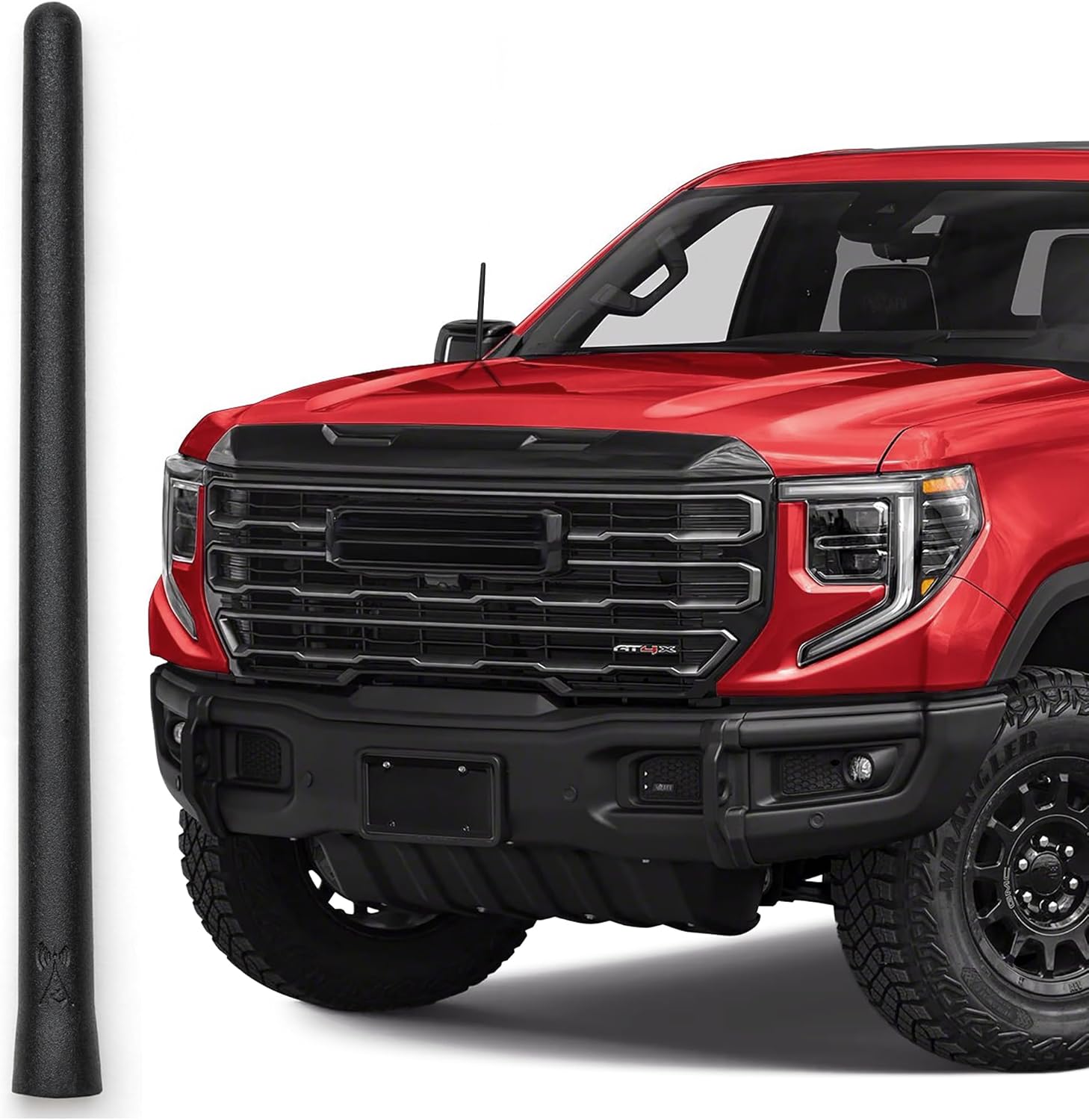 Short Rubber Antenna for GMC Sierra 1500 - 6 3/4 Inch Design