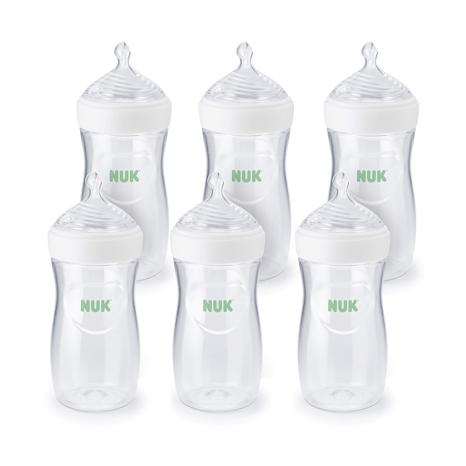 NUK SafeTemp Baby Bottle: Natural Feeding