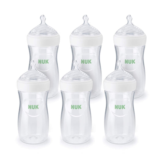 NUK SafeTemp Baby Bottle: Natural Feeding