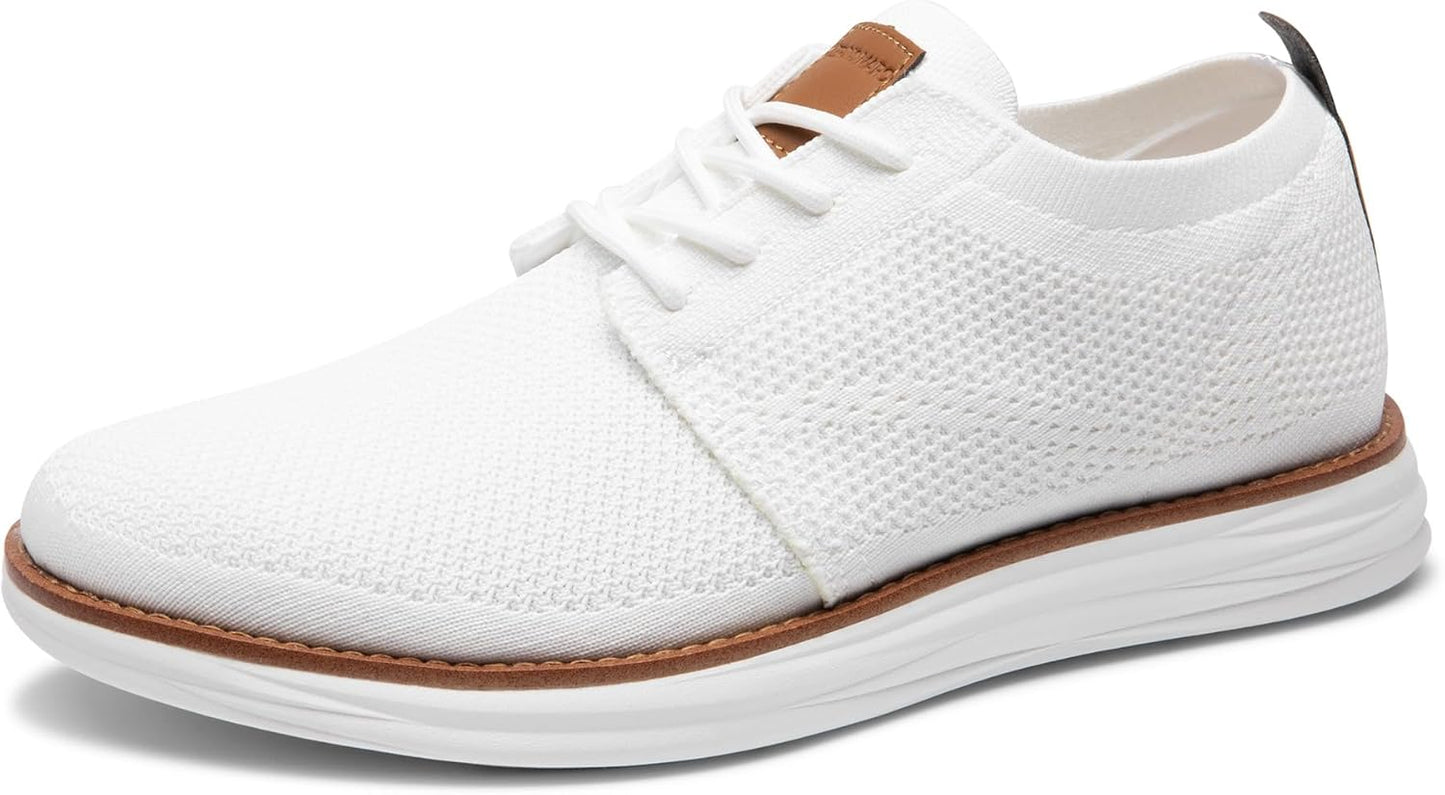 Bruno Marc Men's KnitFlex Breeze Mesh Sneakers for Comfort