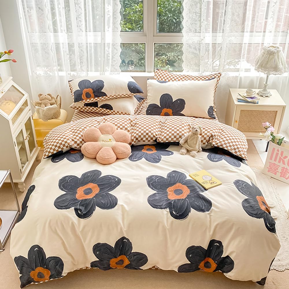 Black Floral Full Size Comforter Sets for Cozy Bedrooms
