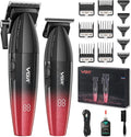VGR 640 Professional Hair Clippers for Men with LED Display