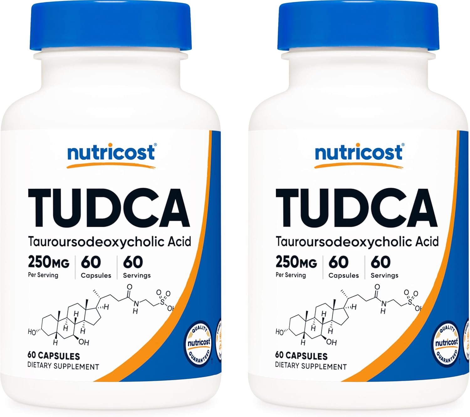 Nutricost Tudca 250mg Capsules - Premium Quality & Savings