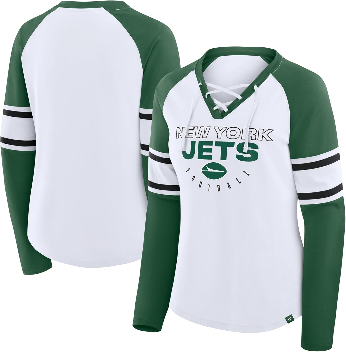 Fanatics Women's NFL Redzone Blitz Package Raglan T-Shirt Review