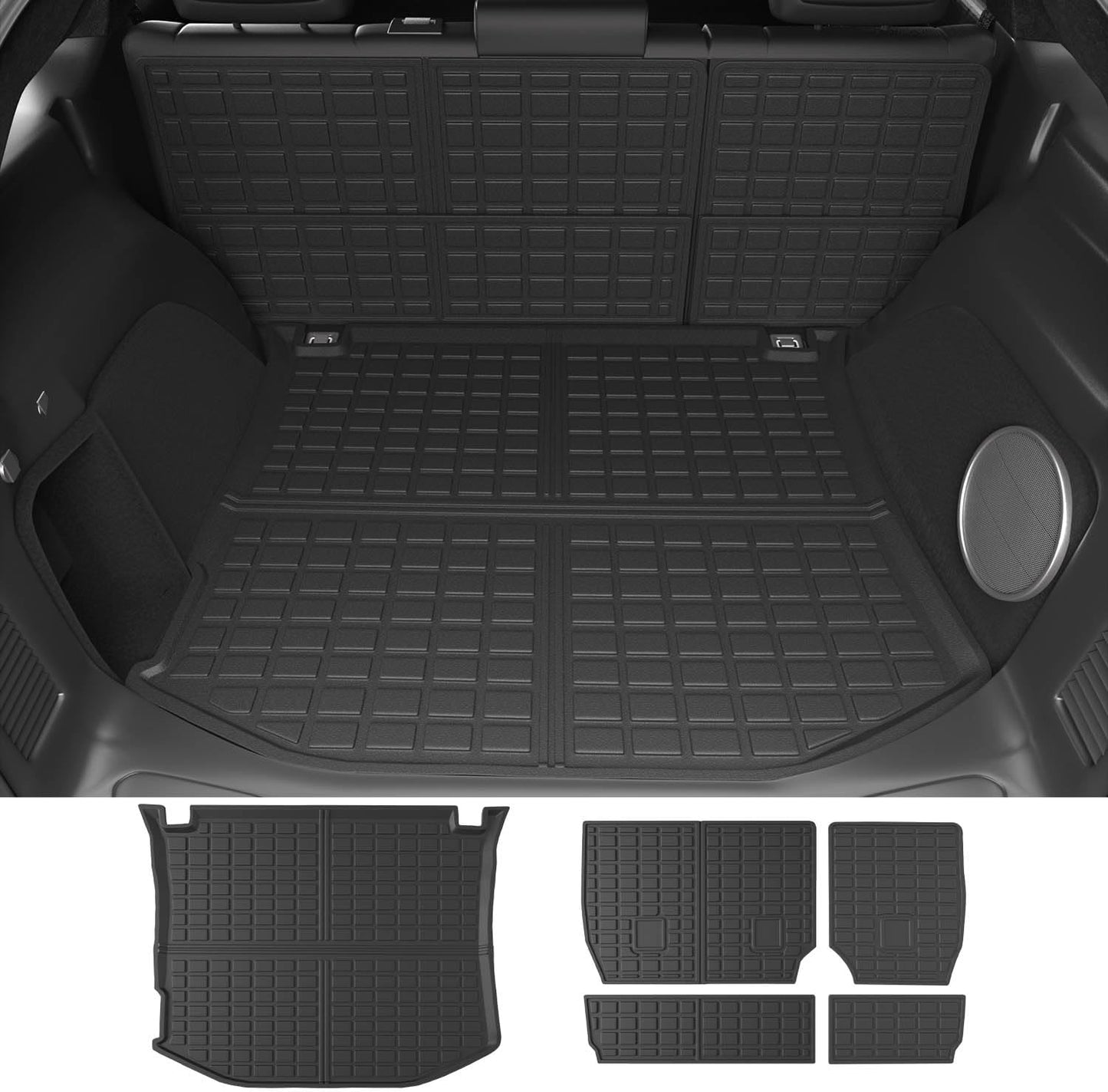 Trunk Mat Backrest Mat for 2011-2021 Jeep Grand Cherokee