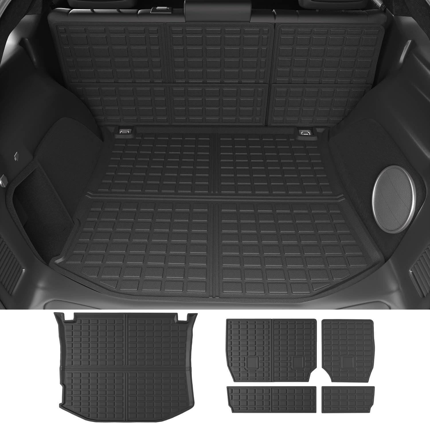 Trunk Mat Backrest Mat for 2011-2021 Jeep Grand Cherokee