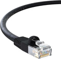 Cat6 Cable UTP Booted Black 20 ft 20 Pack - High Speed 10Gbps