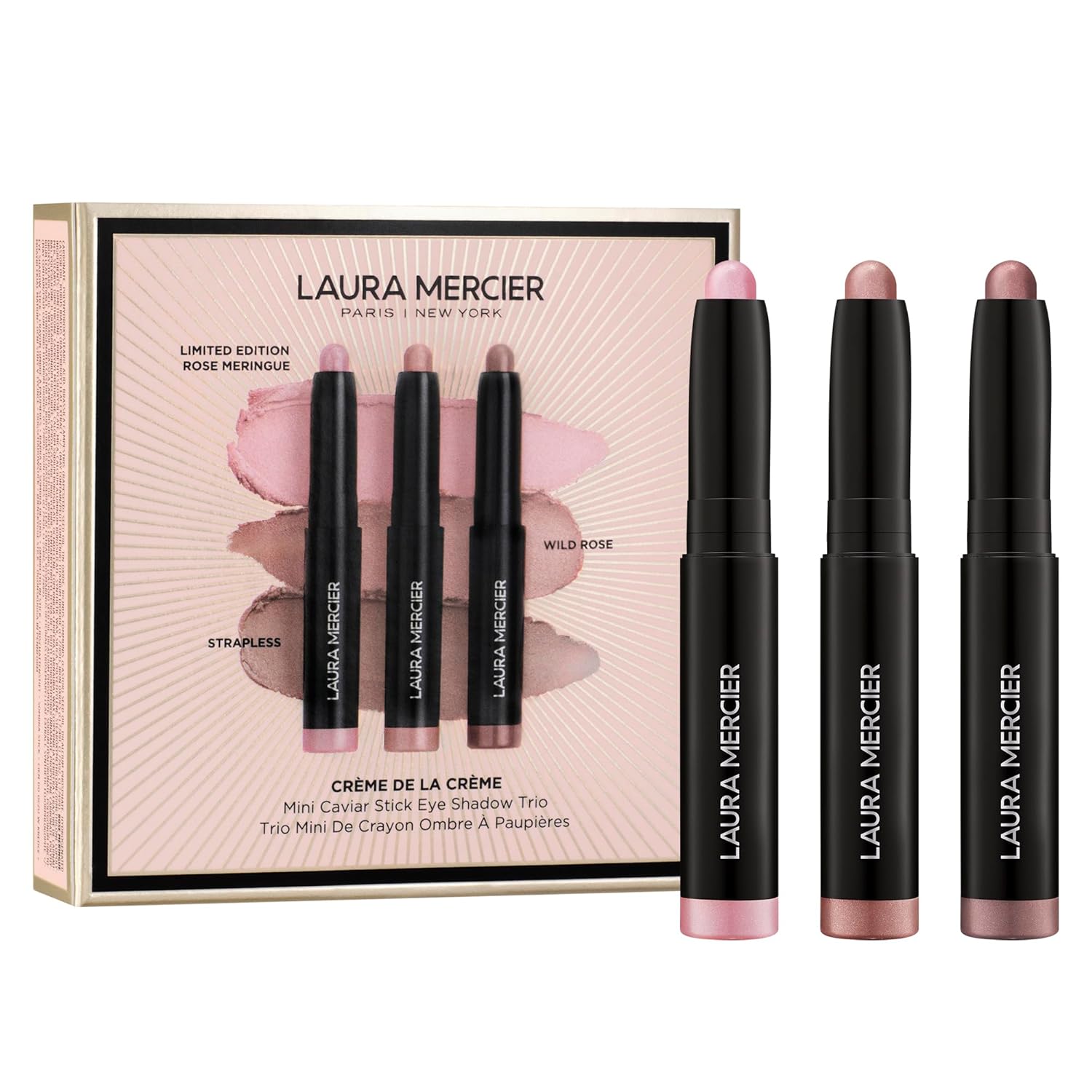 Caviar Stick Cream Eyeshadow Set: Long Lasting, Waterproof Color