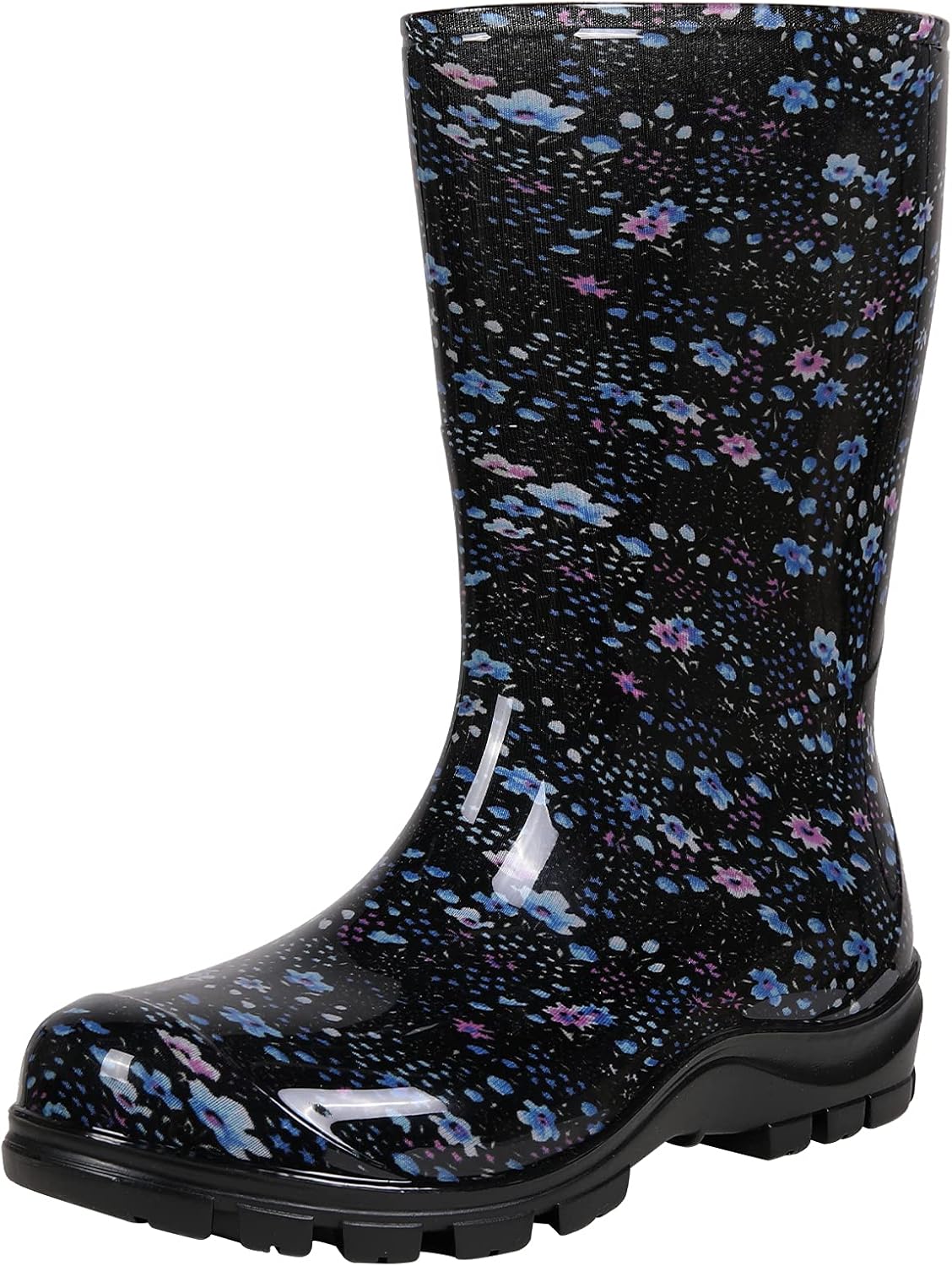 Asgard Women's Mid Calf Rain Boots for Stylish Outdoor Wear