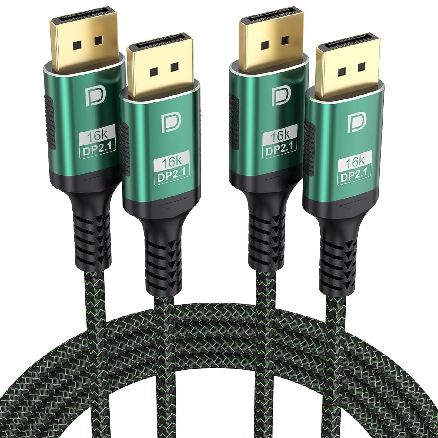FEMORO 8K@60Hz DisplayPort Cable x2 - Optimal Gaming Performance