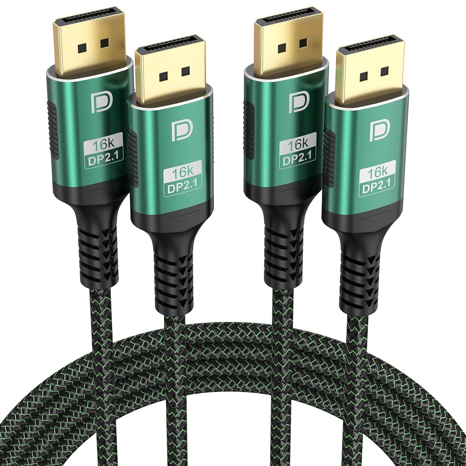 FEMORO 8K@60Hz DisplayPort Cable x2 - Optimal Gaming Performance
