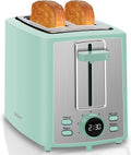 SEEDEEM Toaster 2 Slice with LCD Timer - Evenly Browns Bread