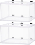 Fish Tank Breeder Net Mesh Box for Fry Separation - 2 Pack
