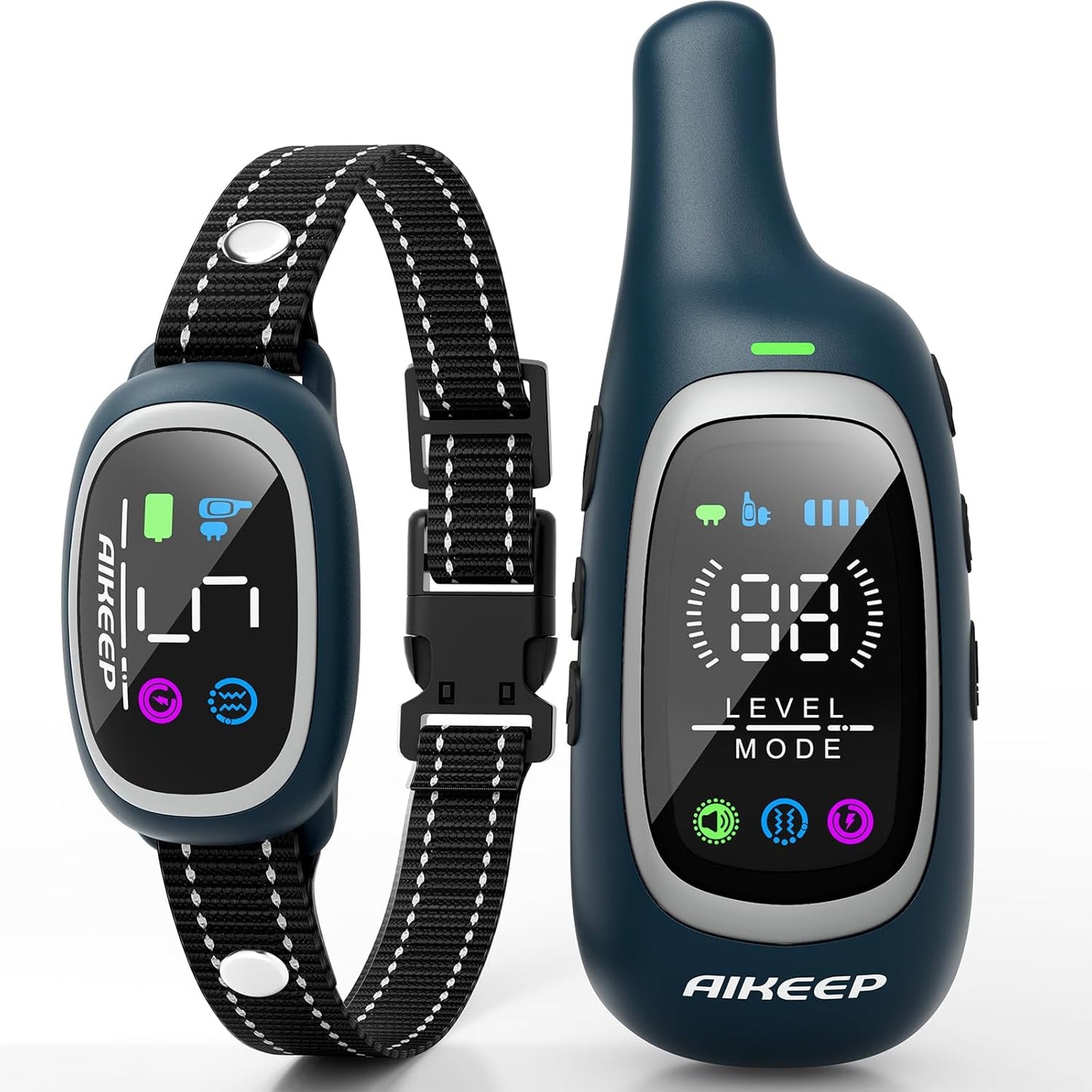 2-in-1 Dog Shock Collar and Bark Collar for Effective Training