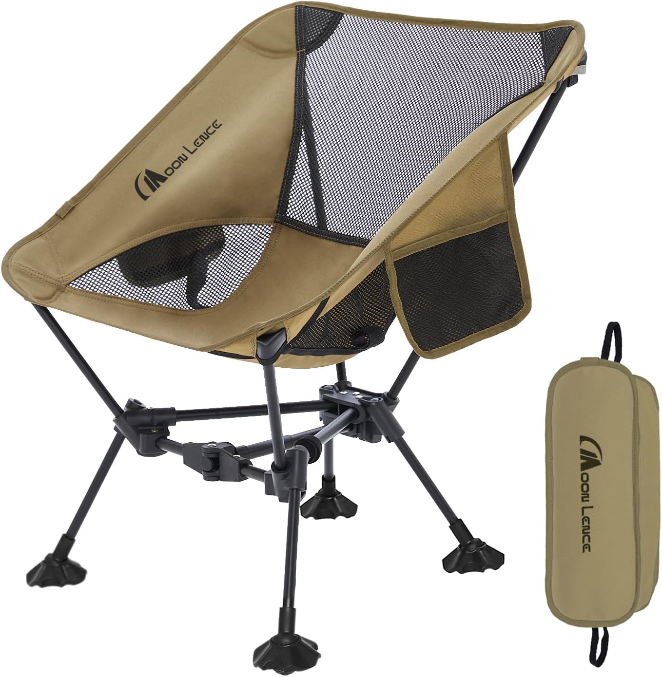 MOON LENCE Portable Camping Chair - Ultralight Folding Design