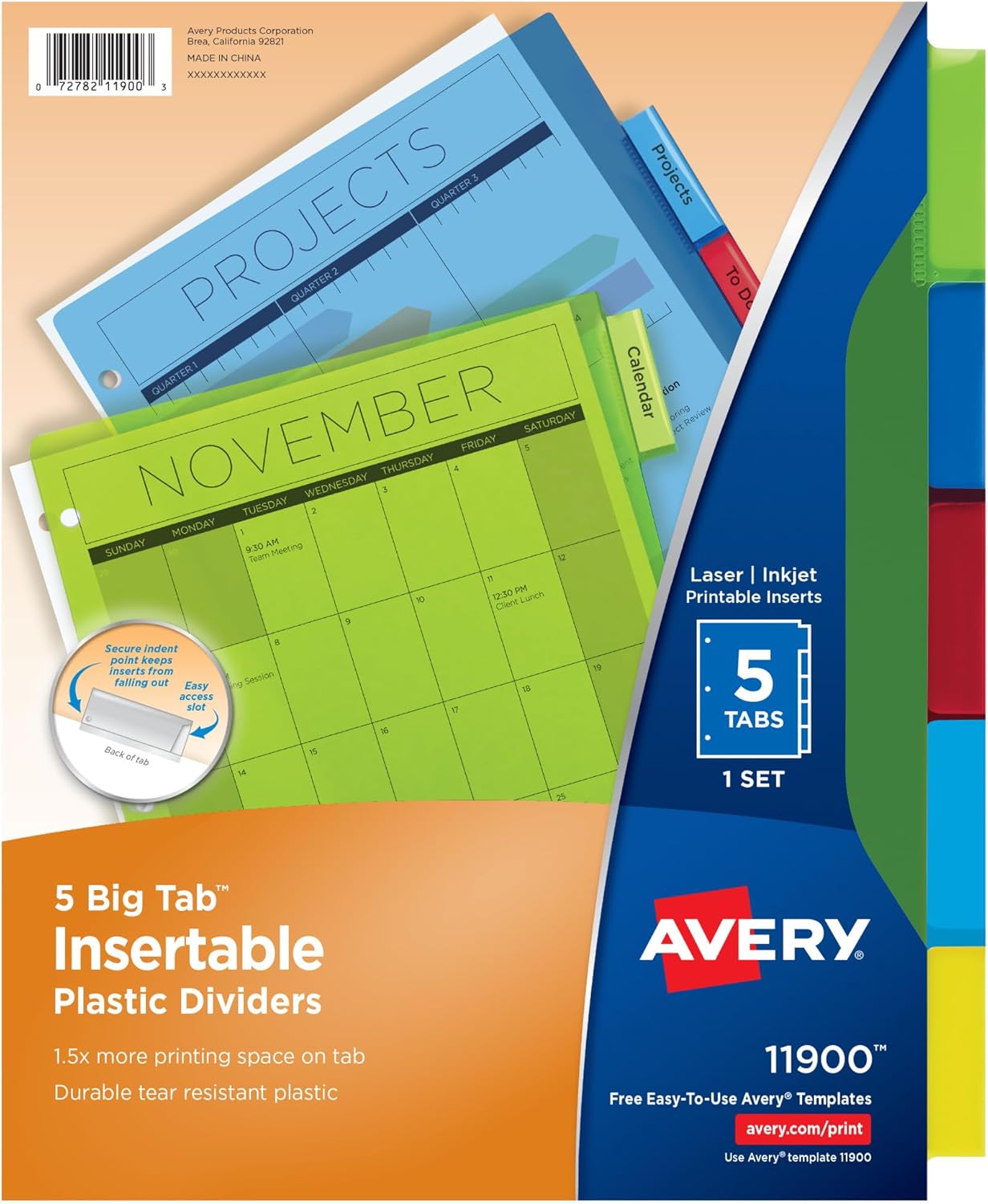 Avery Dividers for 3 Ring Binders: Organize with Ease