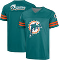 Throwback Retro Primary Logo Game Day V-Neck Top for Men - FOCO